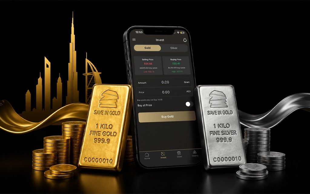 Best Apps to Buy Gold and Silver in the UAE