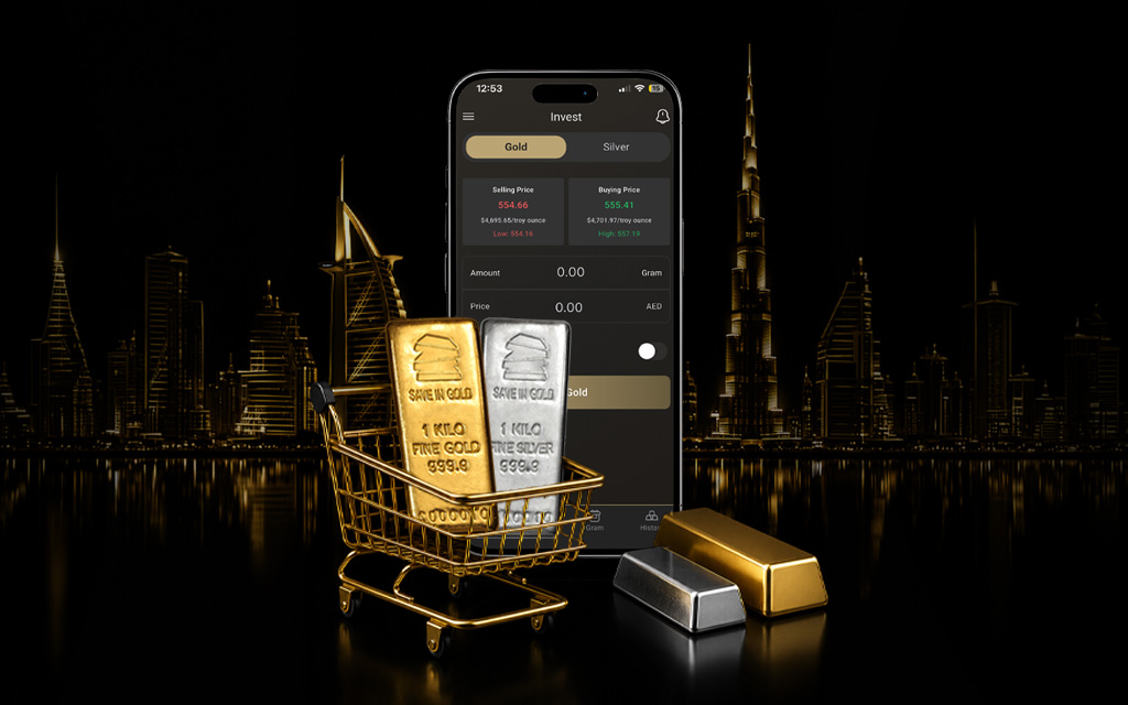 شراء الذهب والفضة عبر الإنترنت في الإمارات – الطريقة الأسهل للبدء