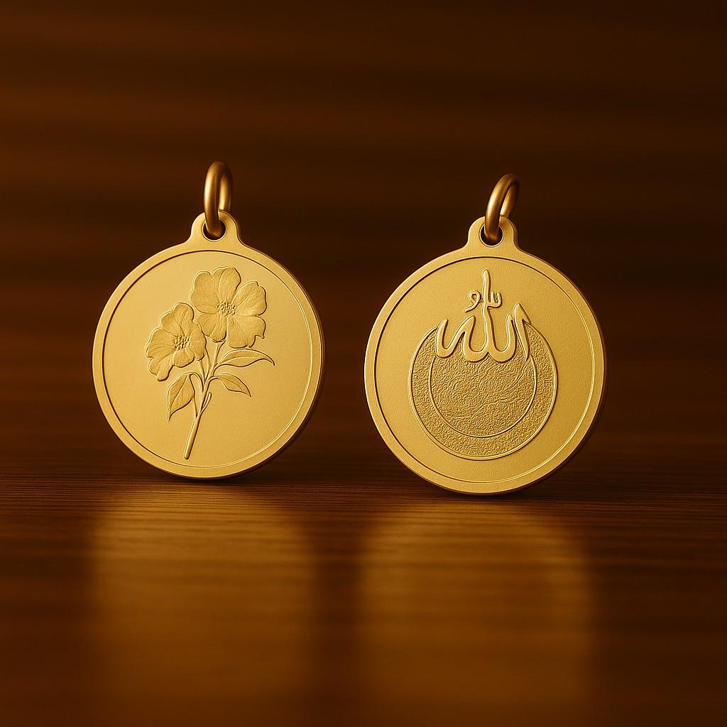 قلادة آية الكرسي 5 جرام