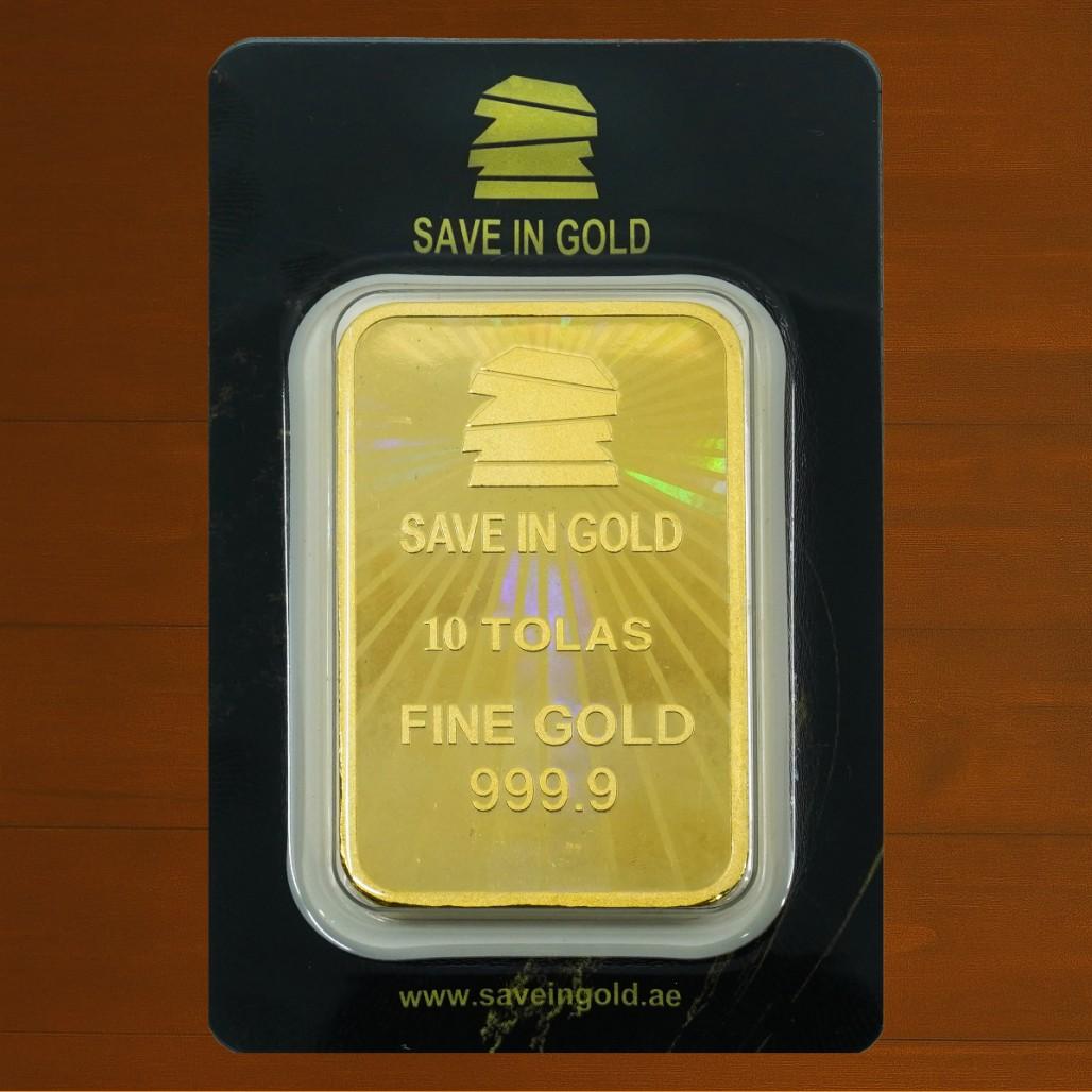 سبيكة ذهب زهرة أنيقة 10 تولا