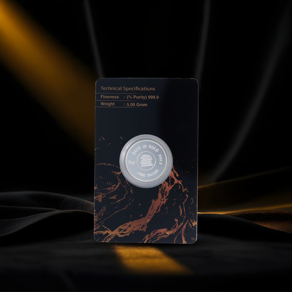 5 Grams Silver Coin – Save in Gold