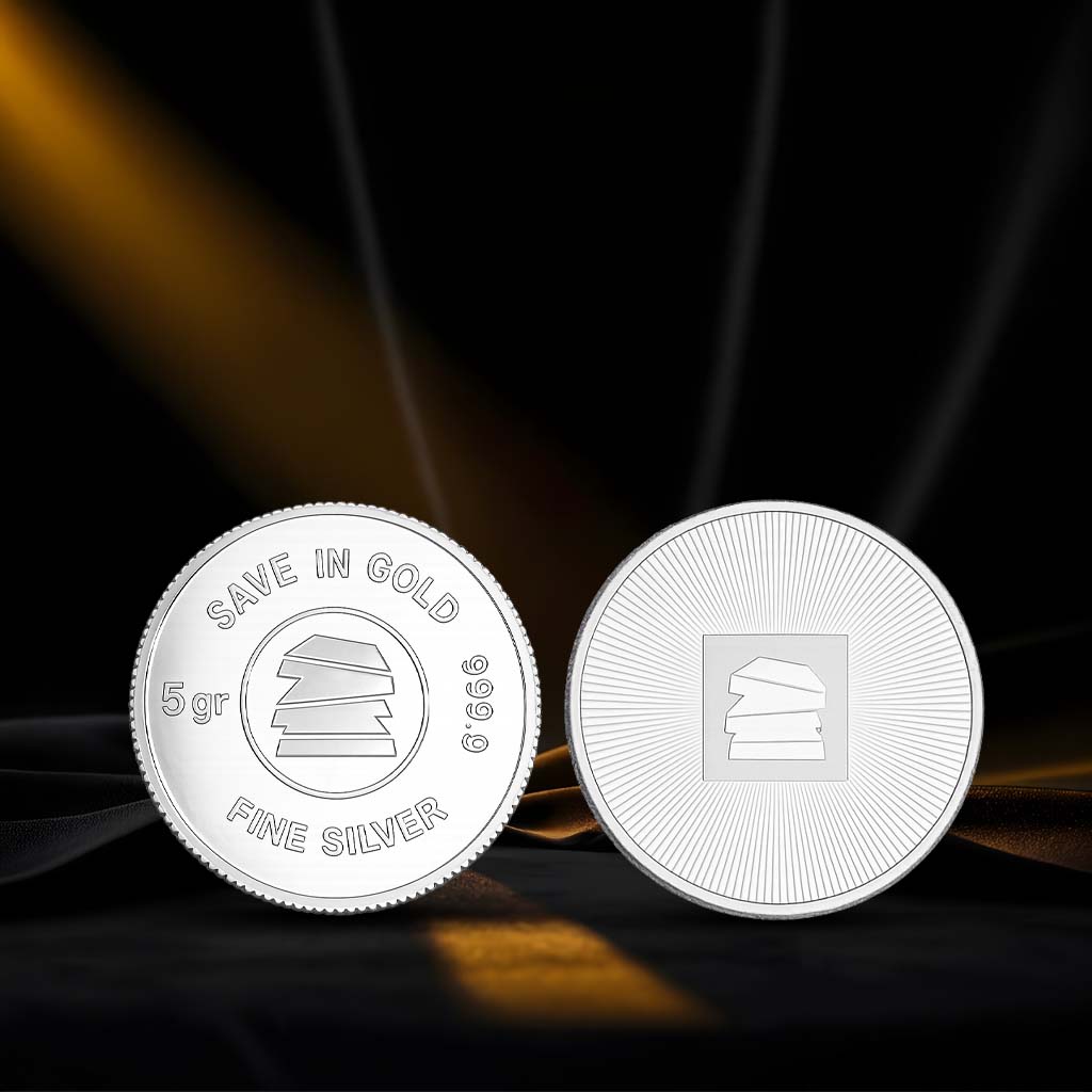 5 Grams Silver Coin – Save in Gold