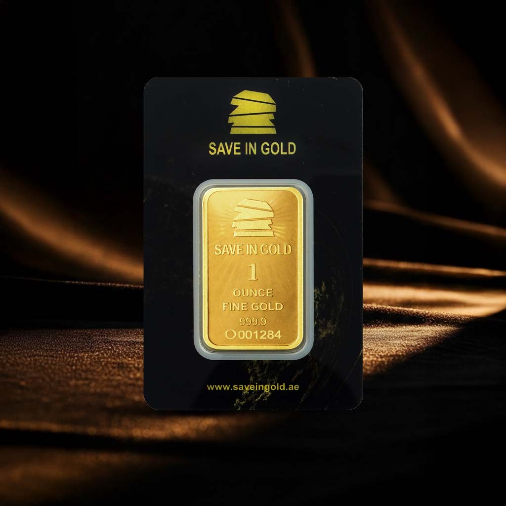 1 Ounce Gold Bar (Save in Gold)