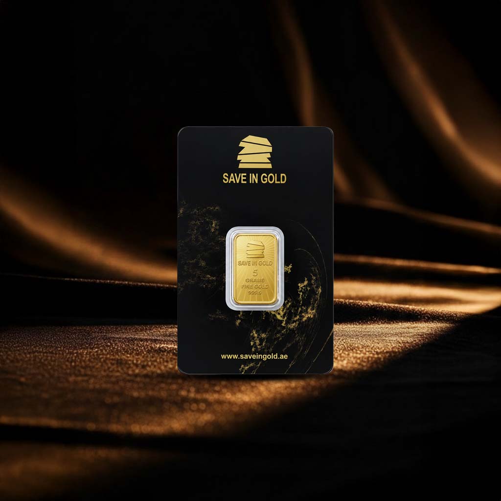 5 Grams Hibiscus Flower Gold Bar