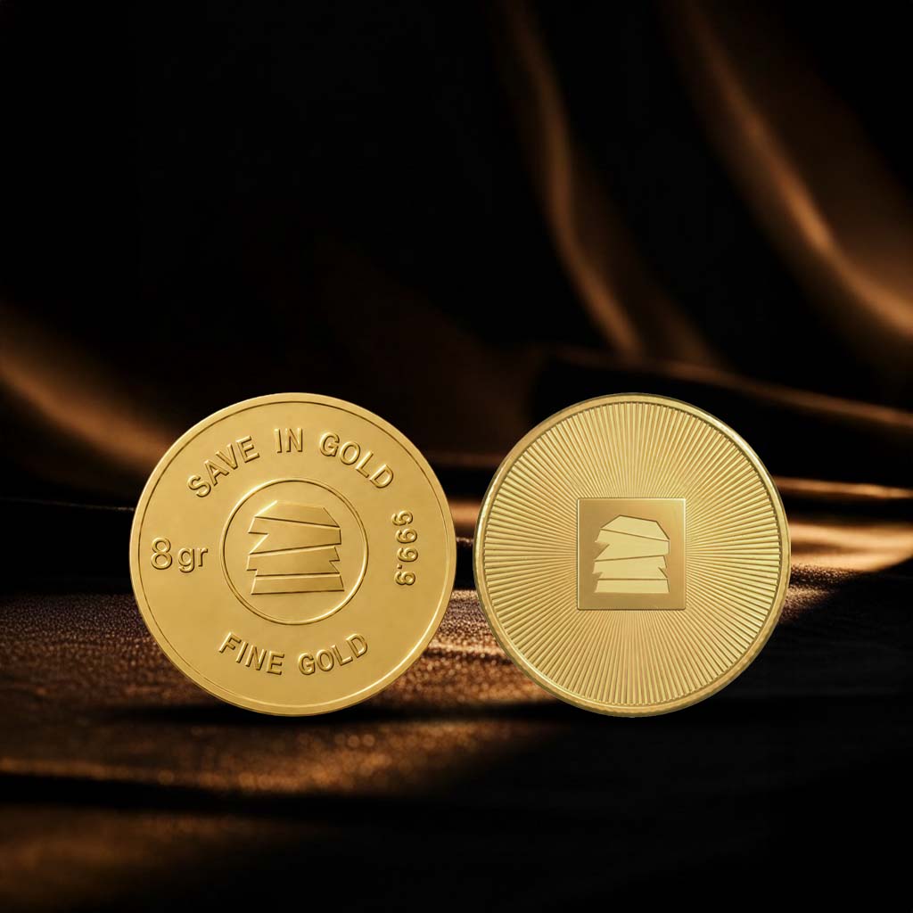 8 Grams Gold Coin – Save in Gold