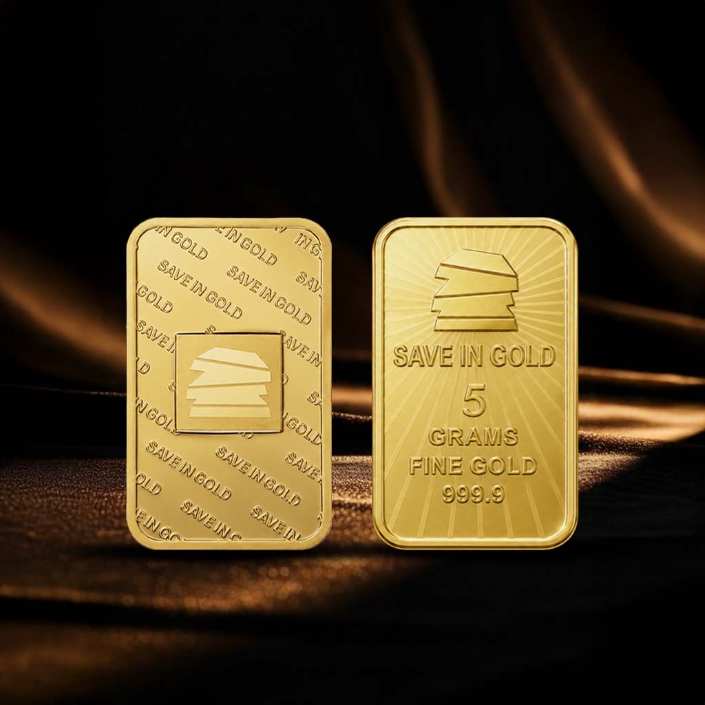 5 Grams Gold Bar - Save in Gold