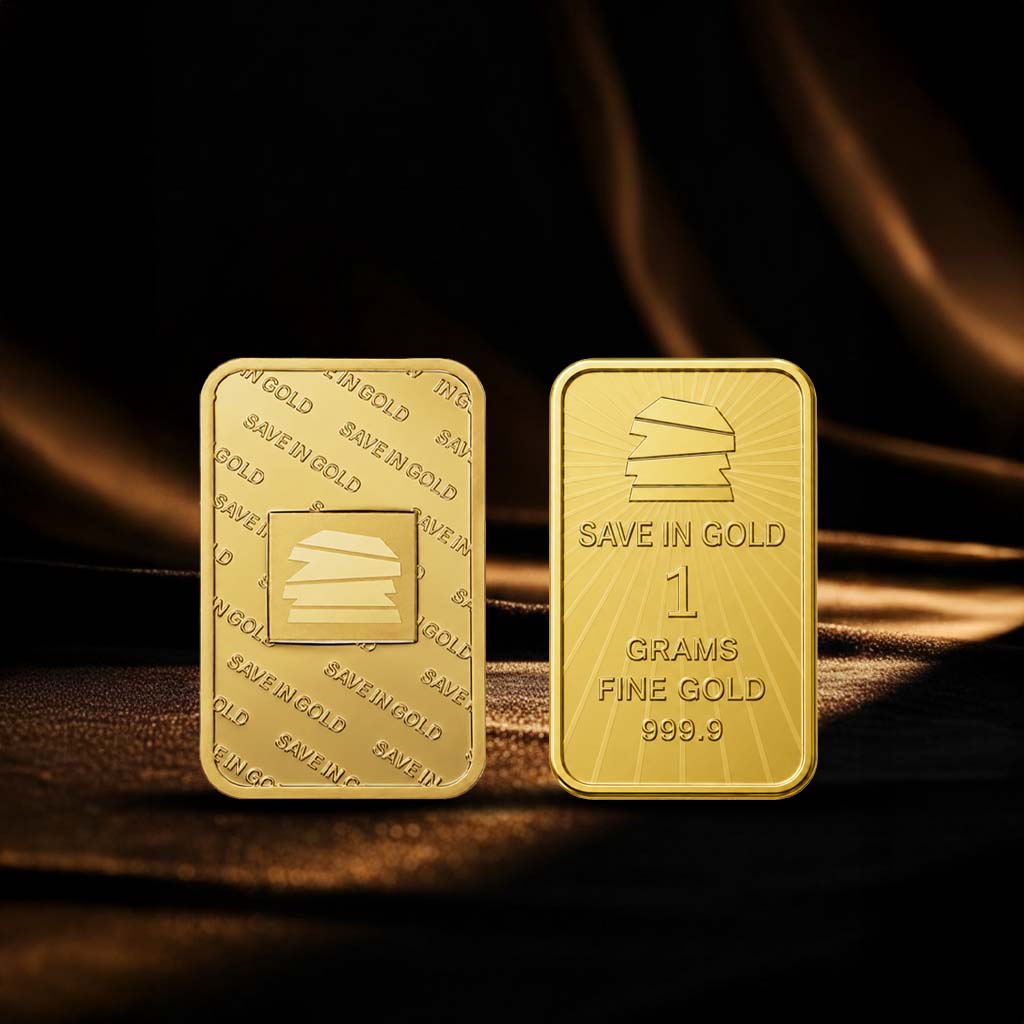 1 Gram Gold Bar - Save in Gold
