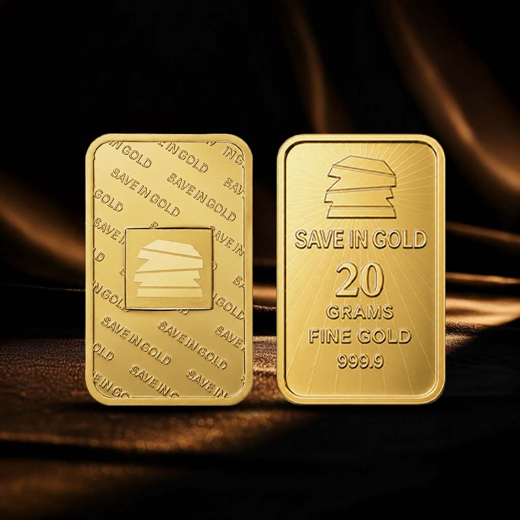 20 Grams Gold Bar - Save in Gold