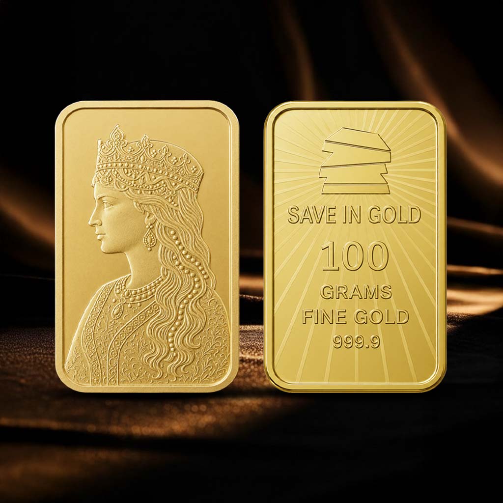 سبيكة ذهب السلطانة وزن 100 جرام