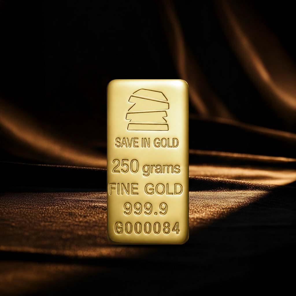 250 Grams Gold Bar